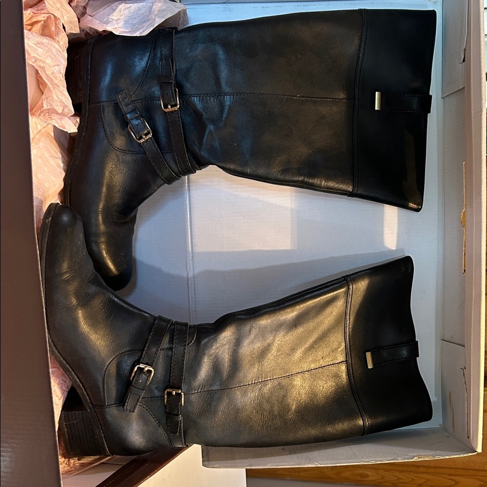 Women’s Bandolino Black Leather Boots
